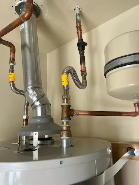 Water heater installation and plumbing repair in Chandler